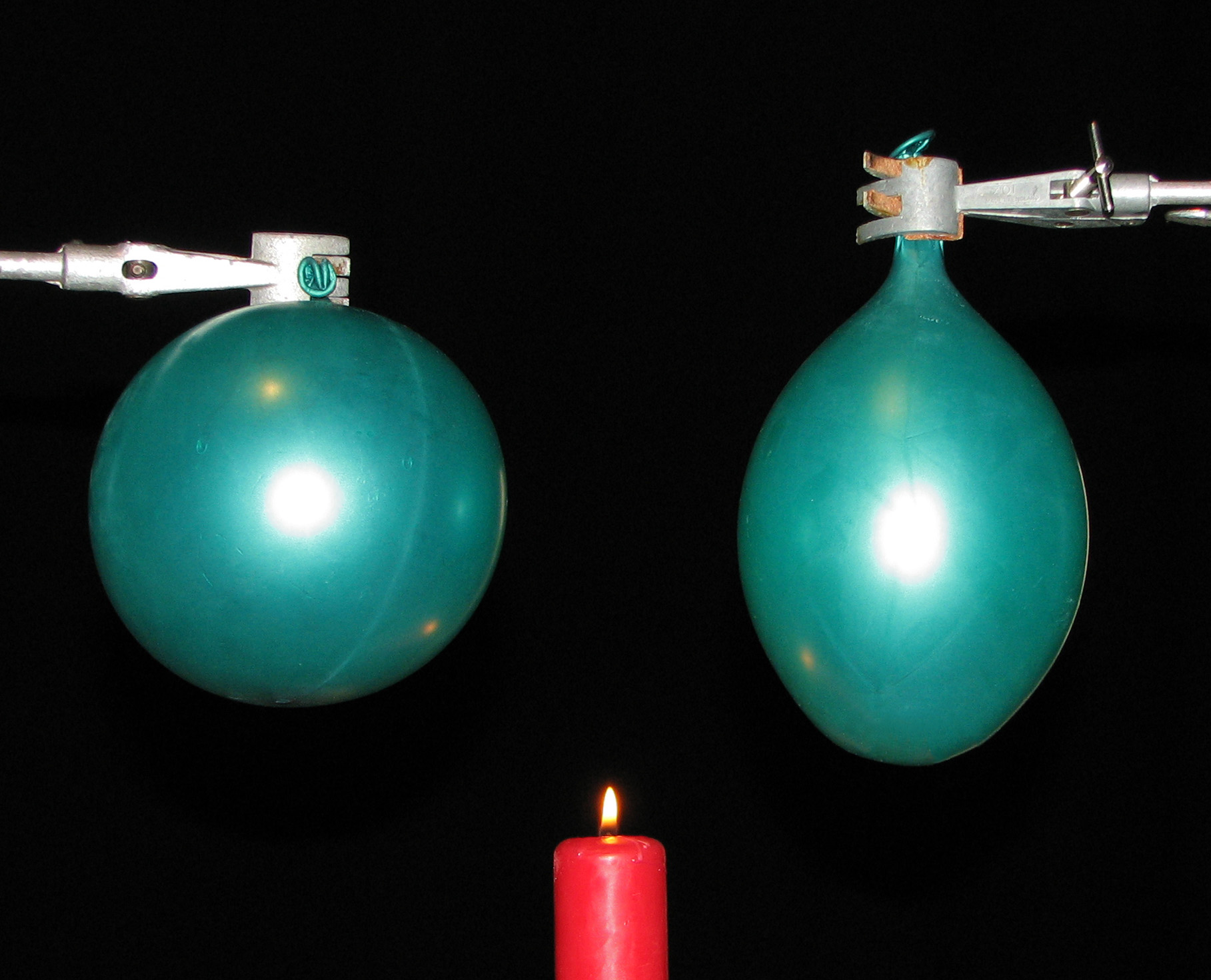 ballons bougie